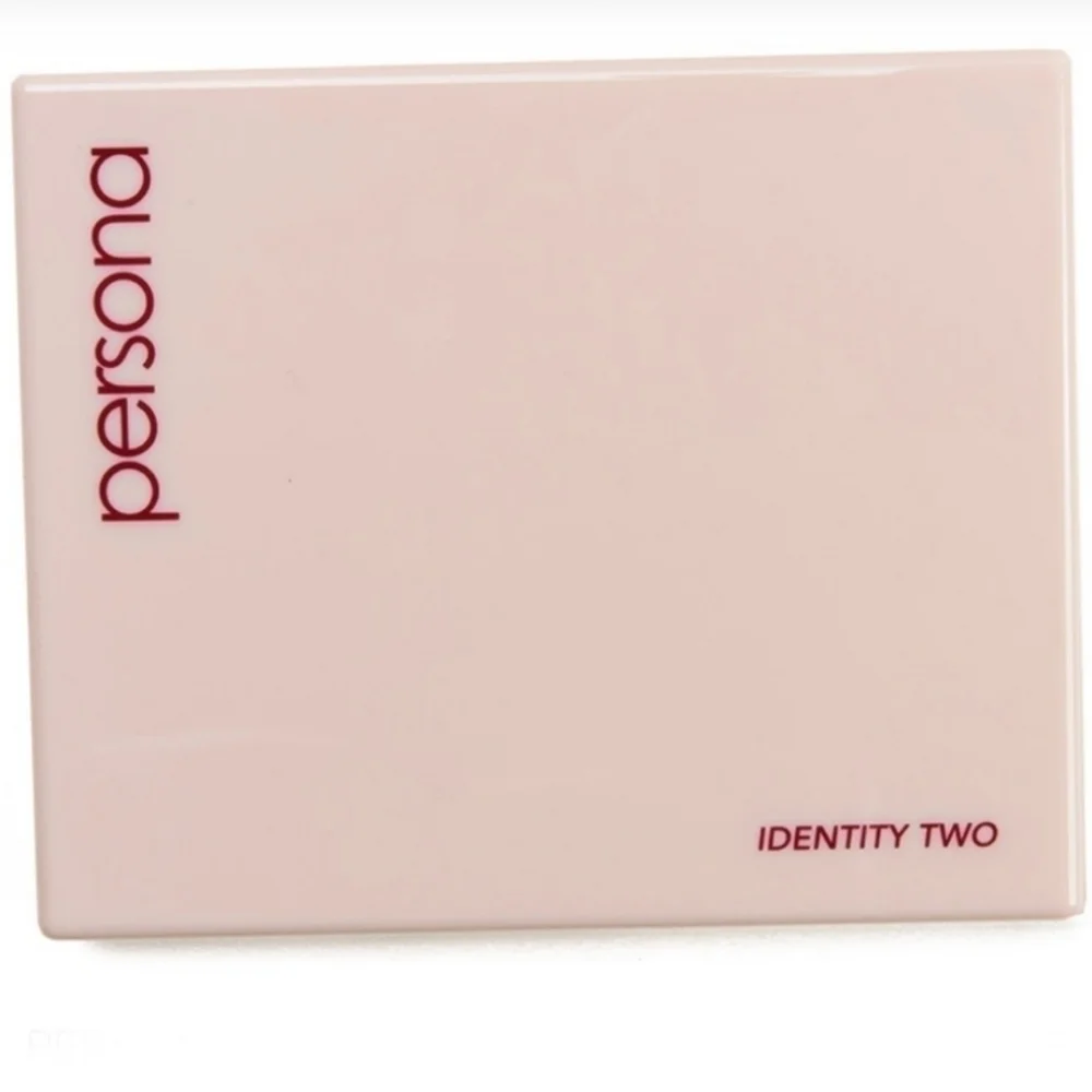 PERSONA COSMETICS IDENTITY TWO EYESHADOW PALETTE.